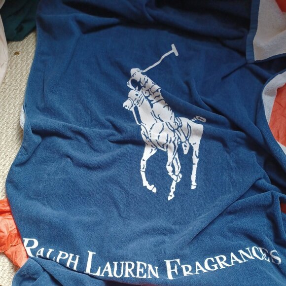 Ralph Lauren Fragrances Towel Large Vintage - Picture 1 of 2
